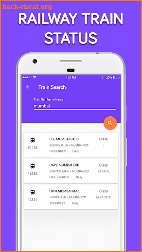 Live Train Status, PNR Status & Indian Rail Info screenshot