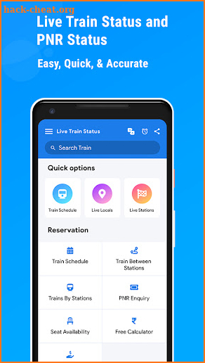 Live Train Status: PNR Status, Indian Railway Info screenshot