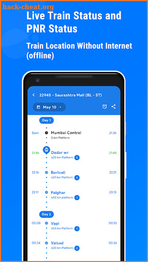 Live Train Status: PNR Status, Indian Railway Info screenshot