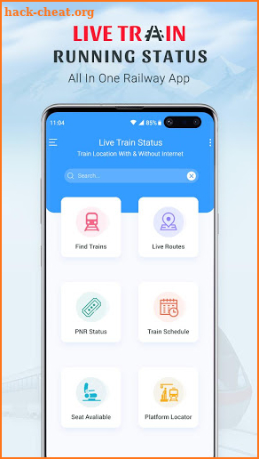 Live Train Status : Where is my Train screenshot