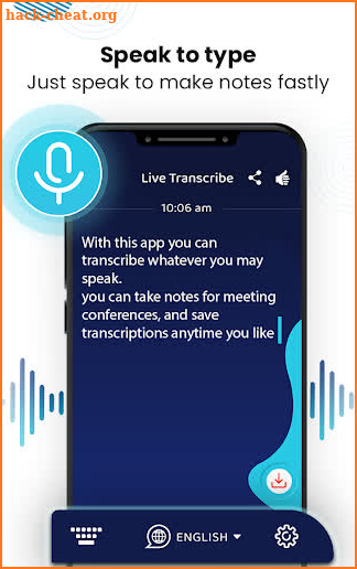 Live Translator-Text Transcriber, Transcribe notes screenshot