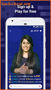 Live Trivia Quiz Show to Win Cash - BrainBaazi screenshot