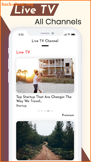 Live TV Channels Online Guide screenshot