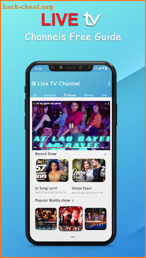 Live TV Channels Online Guide screenshot