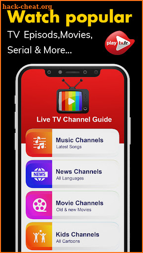 Live TV Channels Online Guide screenshot