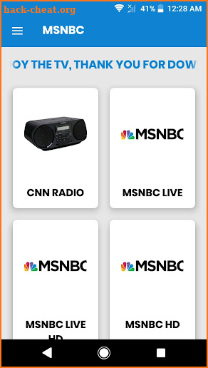 LIVE TV Show Program for MSNBC screenshot