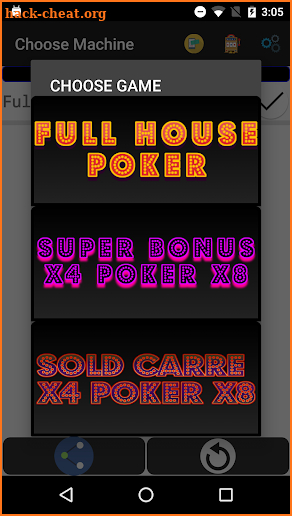 Live Video Poker screenshot