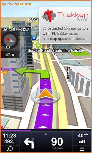 Live Voice GPS Navigation Driving Directions Maps screenshot