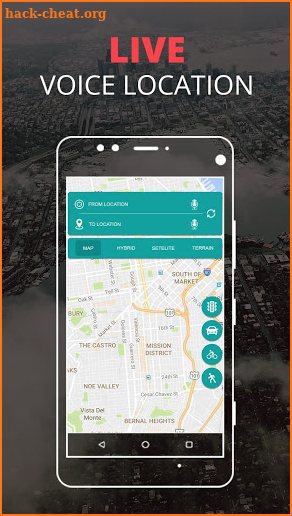 Live Voice Location - Voice Map Route Direction screenshot