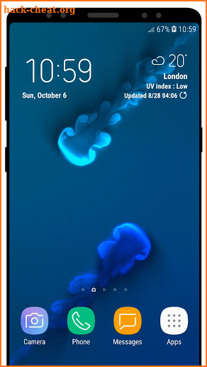 Live Wallpaper & Background - Fluid Simulation screenshot