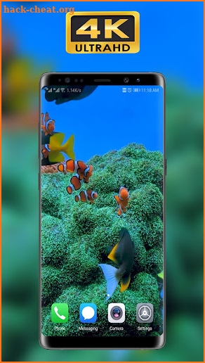 live wallpaper for 4D anime screenshot