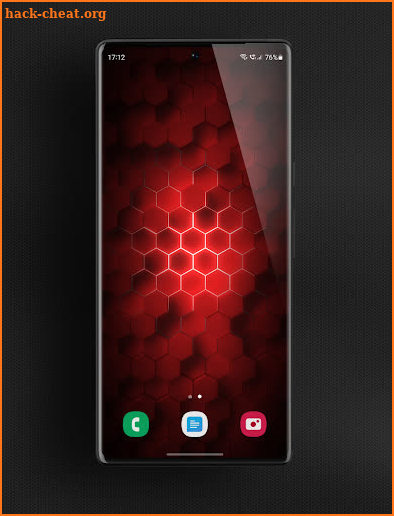 Live Wallpaper Hexa Bloom Pro screenshot