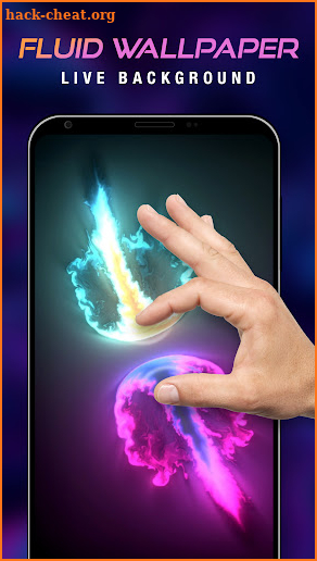 Live Wallpaper: Magic Fluid screenshot