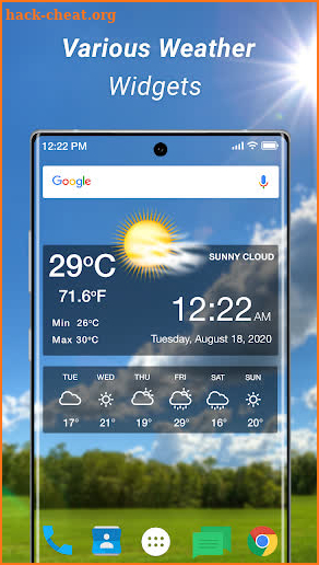 Live Weather screenshot