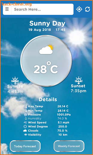 Live Weather Forecast :Global Weather Update Daily screenshot