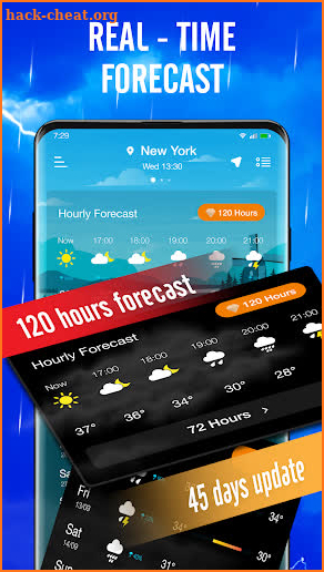 Live Weather Forecast - Radar screenshot