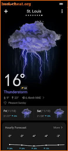 Live Weather Forecast: WeaSnap screenshot