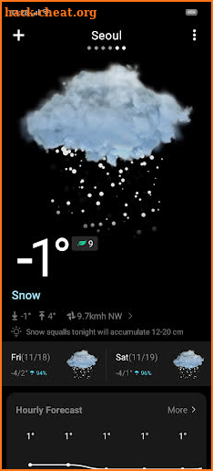 Live Weather Forecast: WeaSnap screenshot