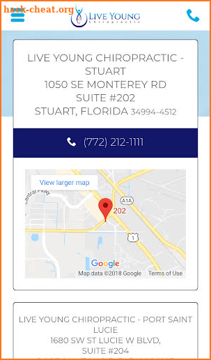 Live Young Chiropractic screenshot