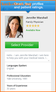 LiveHealth Online Mobile screenshot