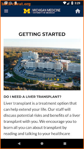 Liver Transplant Education screenshot