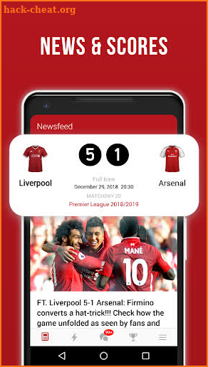 Liverpool Live – Unofficial app with Scores & News screenshot