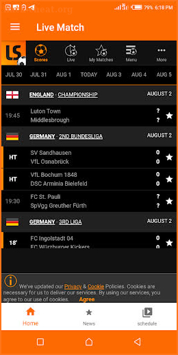 Livescore: All Leagues screenshot