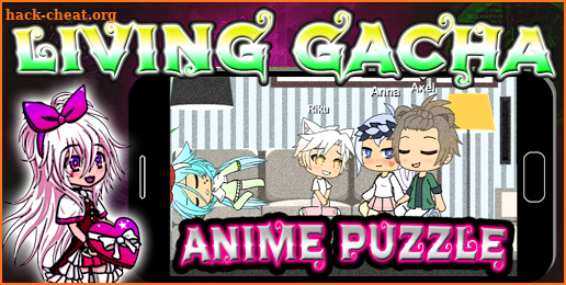 Living Gacha - Anime Puzzle screenshot