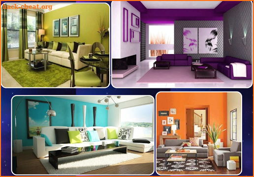 living room wall paint ideas screenshot