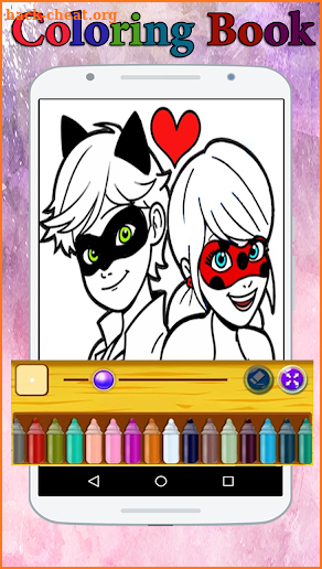 Livre De Coloriage LadyBug Et CatNoir (Miraculous) screenshot