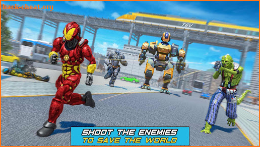 Lizard Man Robot Transformation Game – TPS Shooter screenshot