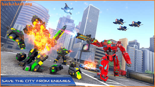 Lizard Robot Car Game: Dragon Robot Transform screenshot