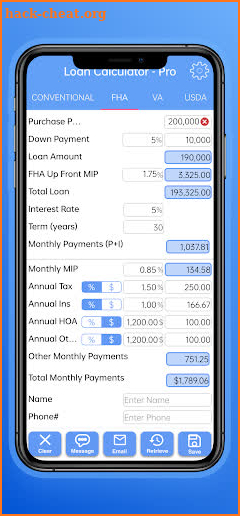 Loan Calc - Pro screenshot