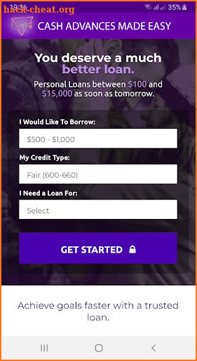 LOANS screenshot