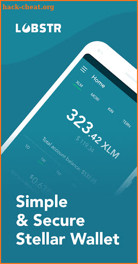 LOBSTR Wallet. Buy Stellar XLM screenshot
