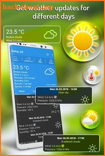 Local Weather Forecast Widget, Weather Map & Radar screenshot