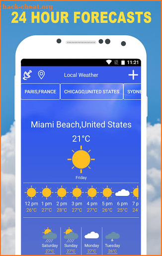 Local Weather - Radar, Realtime Forecast & Alerts screenshot