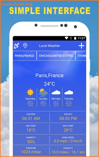 Local Weather - Radar, Realtime Forecast & Alerts screenshot