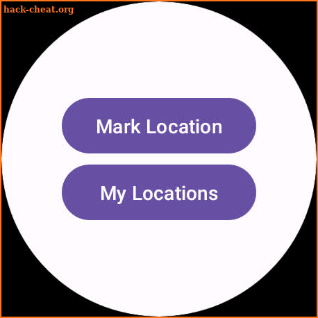 Location Mark for Wear OS screenshot