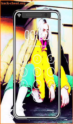 Lock Screen Billie Eilish screenshot