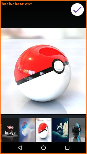 Lock screen for Pokeball screenshot