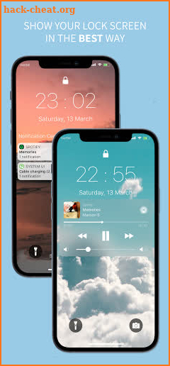 Lock Screen iOS 14 screenshot