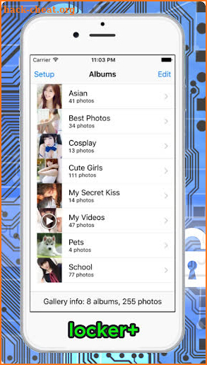 Locker+ screenshot