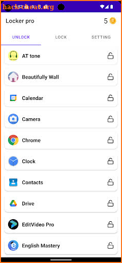 LockPro screenshot