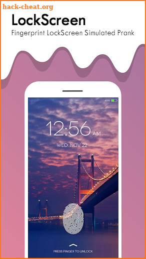 lockscreen fingerprint lock real screenshot