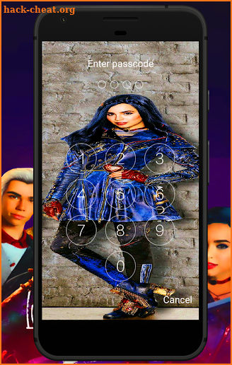 Lockscreen for descendants  2018 screenshot