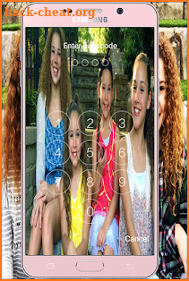 Lockscreen For Haschak Sisters screenshot