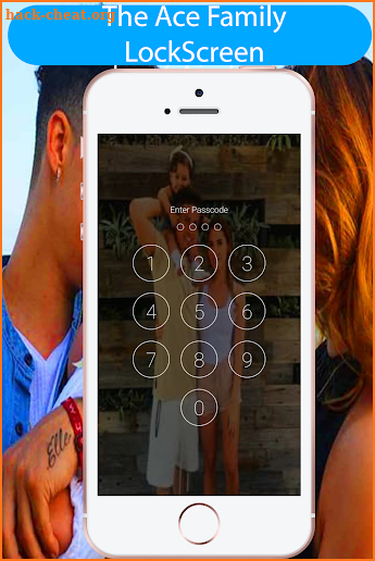 Lockscreen for The Ace Family screenshot