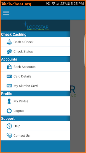 Lodefast Check Cashing App screenshot