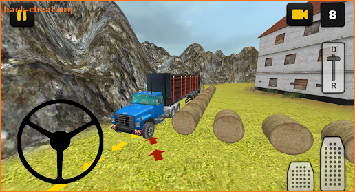 Log Truck Simulator 3D: Trailer Parking screenshot